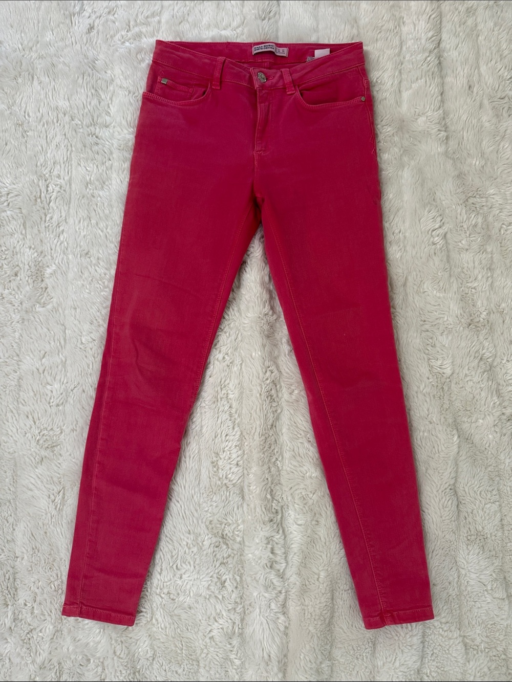 Zara Skinny Jeans in Hot Pink